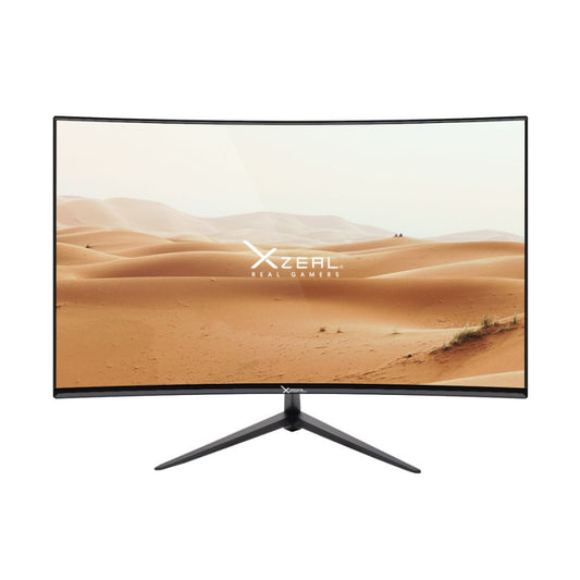 Monitor Gamer Curvo Xzeal Real Gamers XZ3015-1 LED 23.8″ Negro
