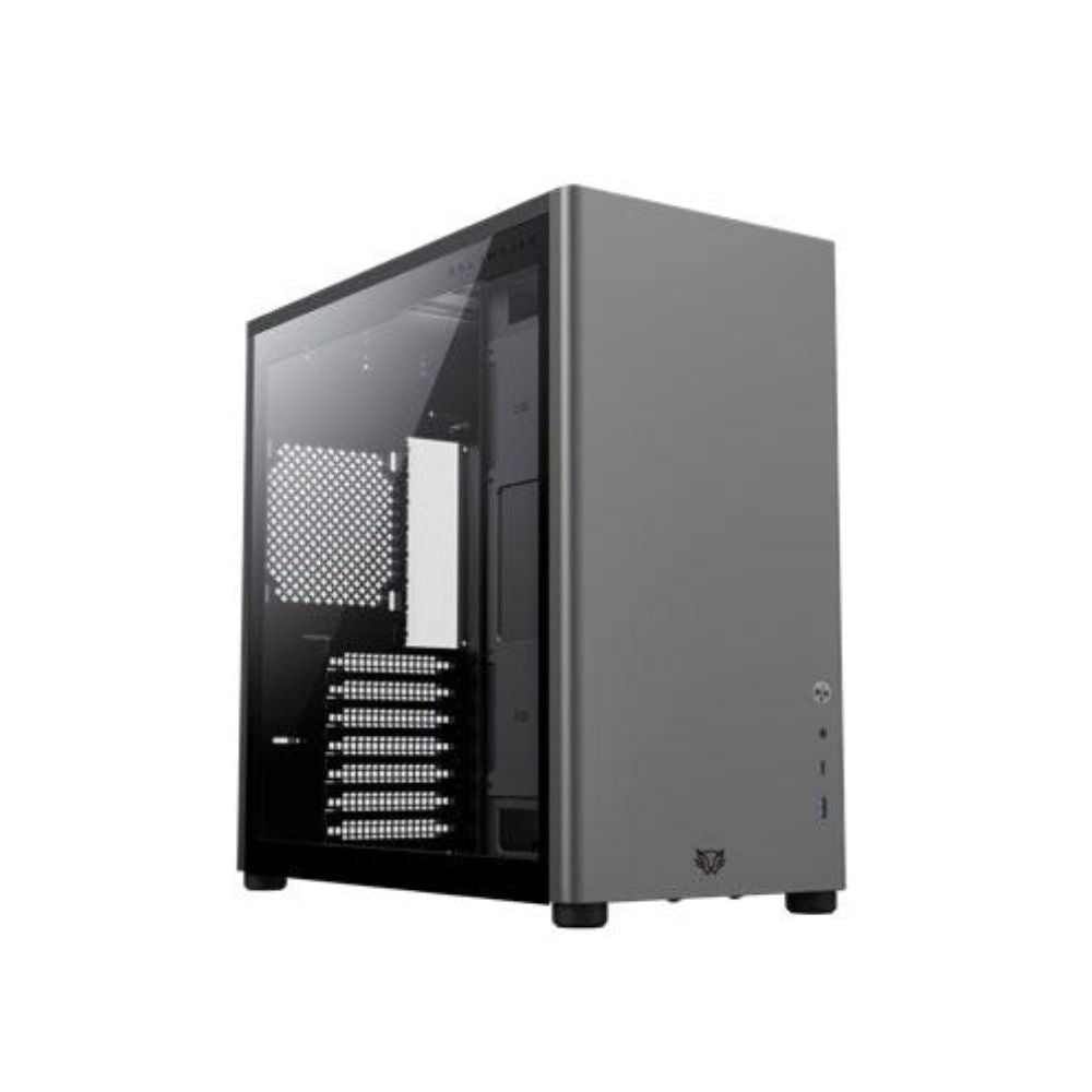 Gabinete Balam Rush Eris Special GM985, Midi-Tower, ATX/Micro-ATX/Mini-ITX, USB 3.0, sin Fuente, sin Ventiladores Instalados, Negro/Gris