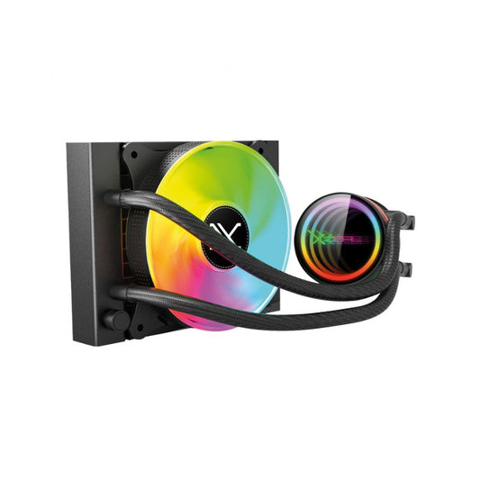 Enfriamiento Líquido para CPU Xzeal XZ-409, 120mm Redondo, 1x Ventilador ARGB, Negro