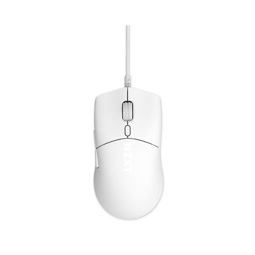 Mouse Gamer Ergonómico NZXT Lift 2 Symm | Alámbrico | Óptico | 26000 DPI | USB-A | Blanco