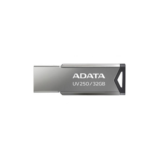 Memoria USB Adata UV250 32GB Plata | USB-A 2.0 | Diseño Metálico