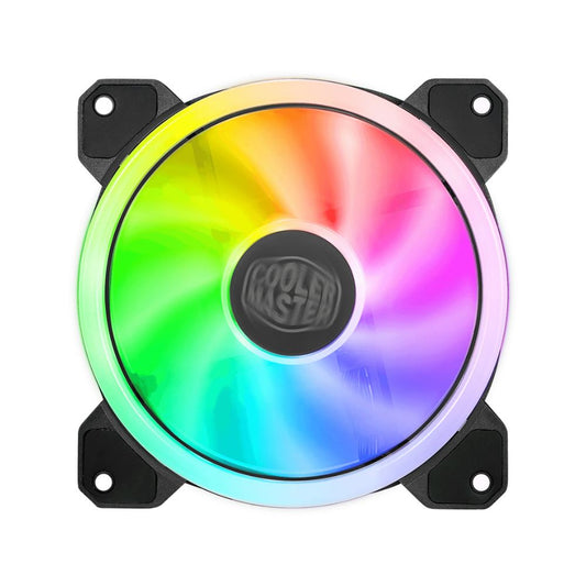 Ventilador para Gabinete Cooler Master MasterFan MF120 S3, 120mm, 1800RPM, ARGB, Negro