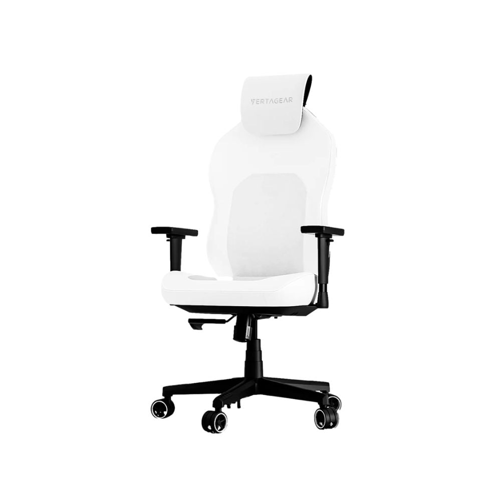 Silla Gamer Vertagear SL1800 Blanco | Hasta 118 kg | Hasta 186 cm | ContourMax y VertaAir