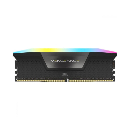 Kit Memoria RAM Corsair Vengeance RGB 32GB KIT 16+16 | DDR5 | 7200MHz | CL34 | DIMM
