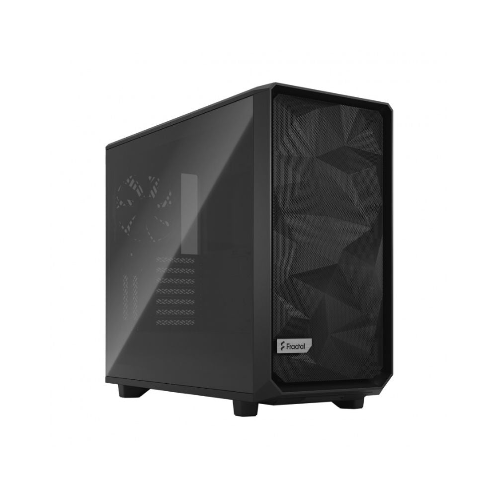 Gabinete Fractal Design Meshify 2 Light, Midi-Tower, ATX/EATX/Micro-ATX/Mini-ITX, USB 3.0, sin Fuente, 3 Ventiladores Instalados, Negro