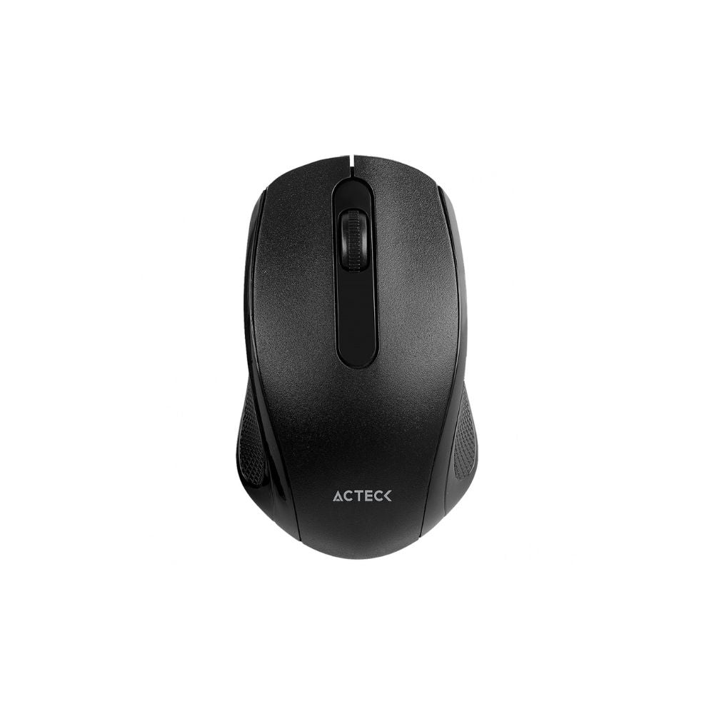 Mouse Acteck Óptico Optimize MI240 | Inalámbrico | USB | 1200 DPI | Negro