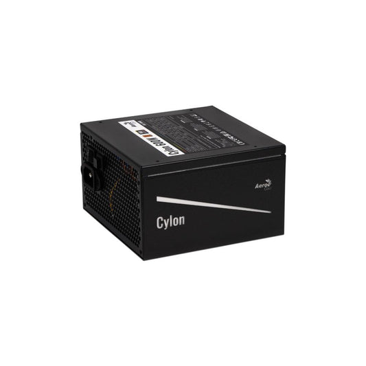 Fuente de Poder AeroCool Cylon RGB | 600W | 80 Plus Bronze | ATX | Negro