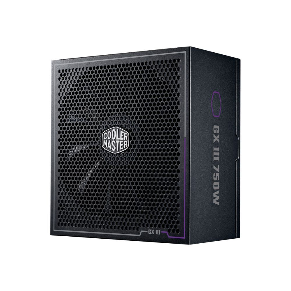 Fuente de Poder Cooler Master GX III GOLD 750, 750W, 80 PLUS Gold, Modular, ATX 24-pin, 12VHPWR, Ventilador 135mm