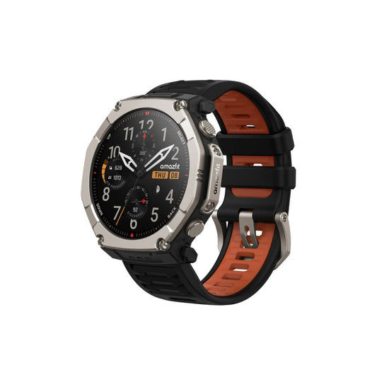 Smartwatch Amazfit T-Rex Ultra 2 Magma Negro | Rugerizado | Pantalla AMOLED LTPO | GPS | Bluetooth