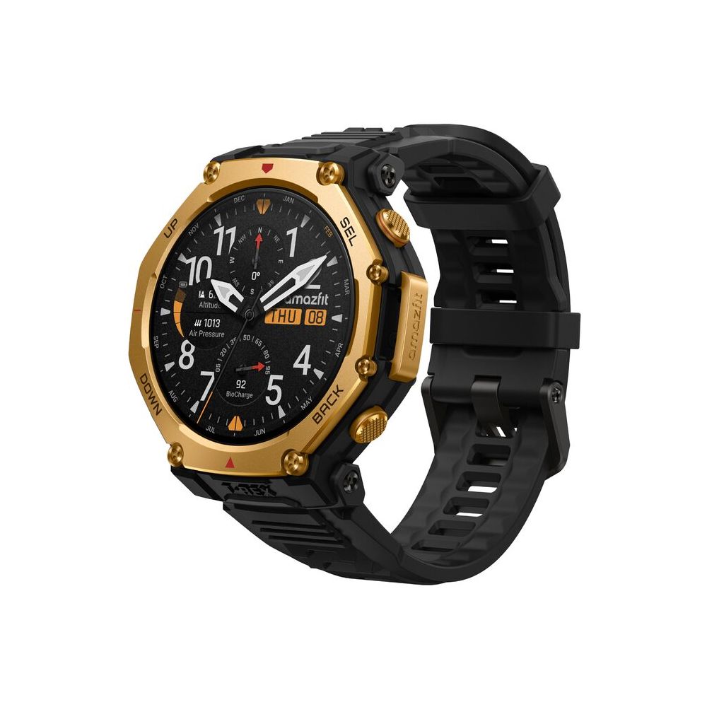 Smartwatch Amazfit T-Rex 3 Pro Dorado | Rugerizado | 48 mm | AMOLED | GPS Multibanda