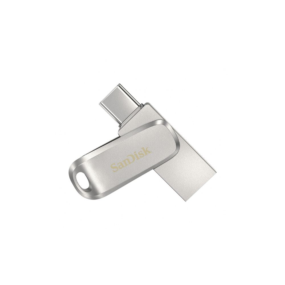 Memoria USB SanDisk Ultra Dual Drive Luxe 512GB Plata | USB-C + USB-A | 150MB/s