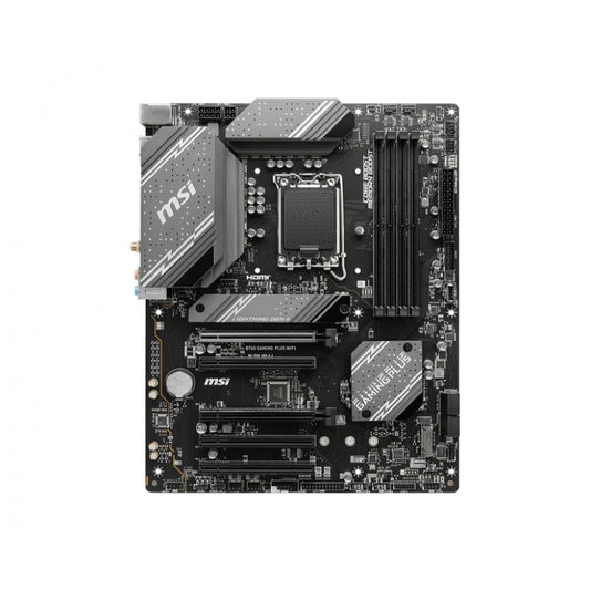Tarjeta Madre MSI B760 GAMING PLUS WIFI ATX LGA 1700 Intel B760 256GB DDR5 HDMI