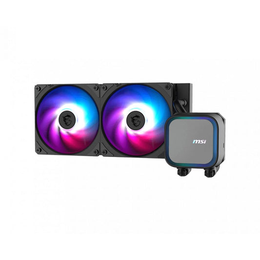 Enfriamiento Liquido MSI MAG CORELIQUID A13 240 Negro | Enfriamiento Líquido CPU | 240mm | 2x120mm | hasta 2000RPM