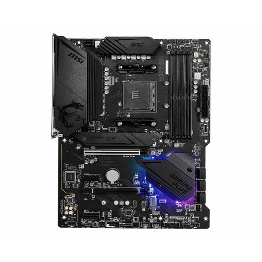 Tarjeta Madre MSI MPG B550 GAMING PLUS ATX Socket AM4 AMD B550 128GB DDR4 HDMI para AMD