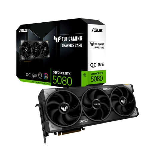 Tarjeta de Video ASUS TUF Gaming NVIDIA GeForce RTX 5080 OC Edition 16GB GDDR7 256-bit PCIe 5.0