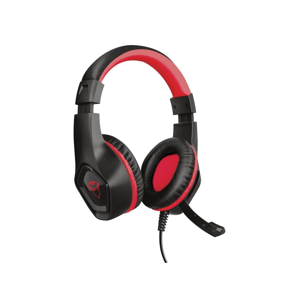 Audifonos Gamer Trust GXT 404R Rana Negro/Rojo | In-Ear | 3.5 mm | 1 m | Micrófono