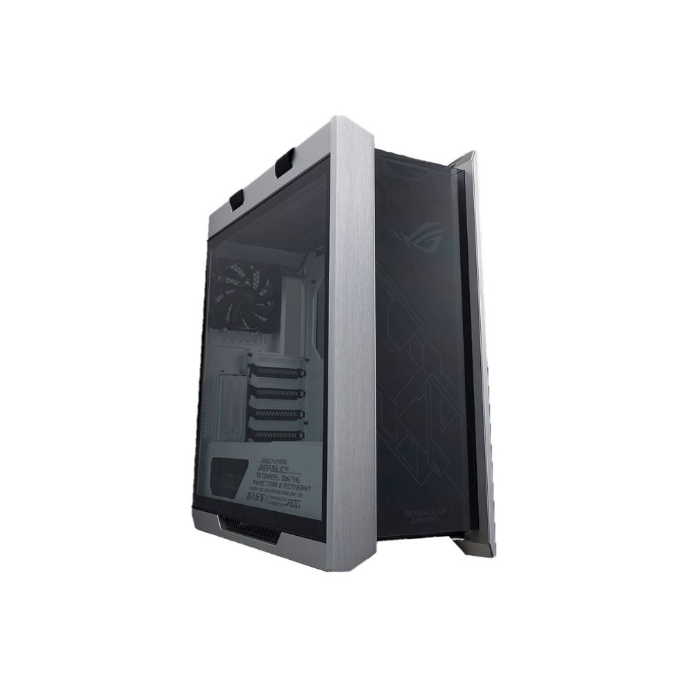 Gabinete ASUS ROG STRIX HELIOS GX601 Blanco | Full Tower | ATX/EATX/Micro-ATX/Mini-ITX | RGB | Sin Fuente | 3 Ventiladores