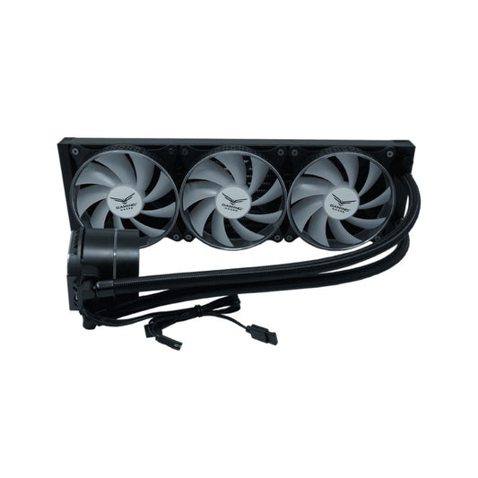 Enfriamiento Líquido Naceb Everest 360 CPU 360mm 3x120mm hasta 1800RPM Negro