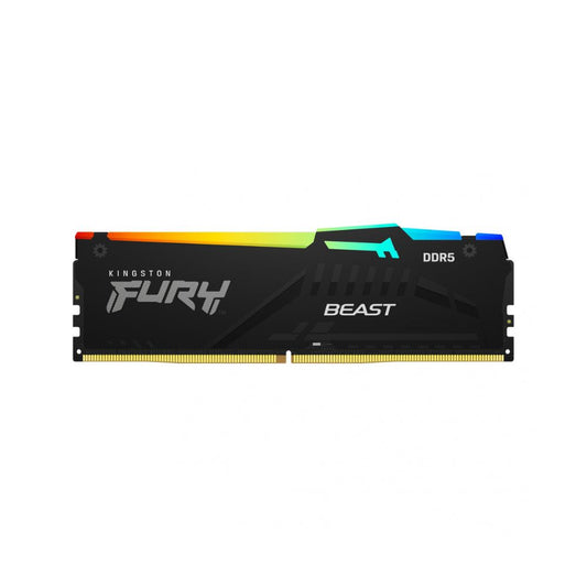 Kingston FURY Beast RGB 16GB | DDR5 | 5200MHz | CL40 | DIMM