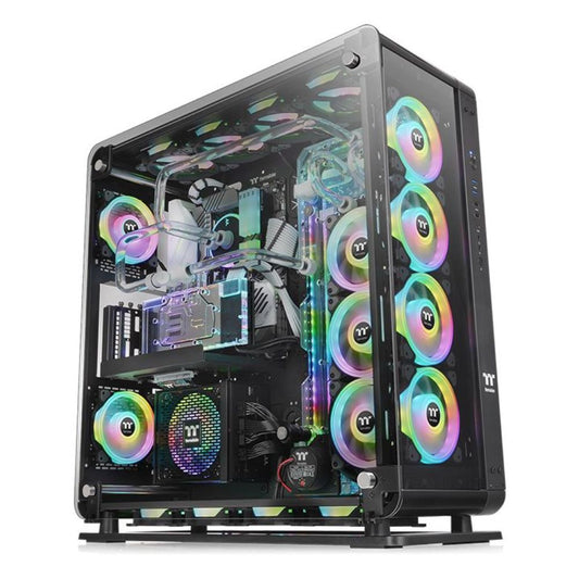 Gabinete Thermaltake Core P8 TG Full Tower ATX/EATX/Micro ATX/Mini-ITX USB 3.2 Negro