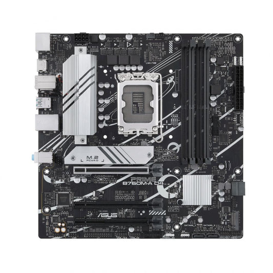 Tarjeta Madre ASUS PRIME B760M-A D4 Micro-ATX LGA 1700 Intel B760 128GB DDR4 HDMI
