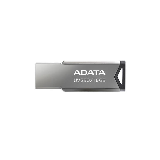 Memoria USB Adata UV250 16GB Plata | USB-A 2.0 | Diseño Metálico