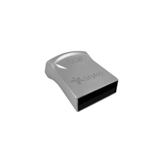 Memoria USB Stylos STMUS41S 32GB Gris | USB 2.0 | Diseño Metálico Compacto