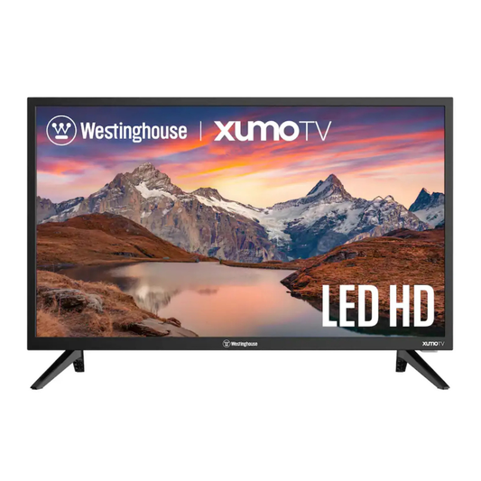 Televisión Smart TV Westinghouse WX24HX2800 24" | HD | Xumo TV | Control por Voz | Wi-Fi | Negro