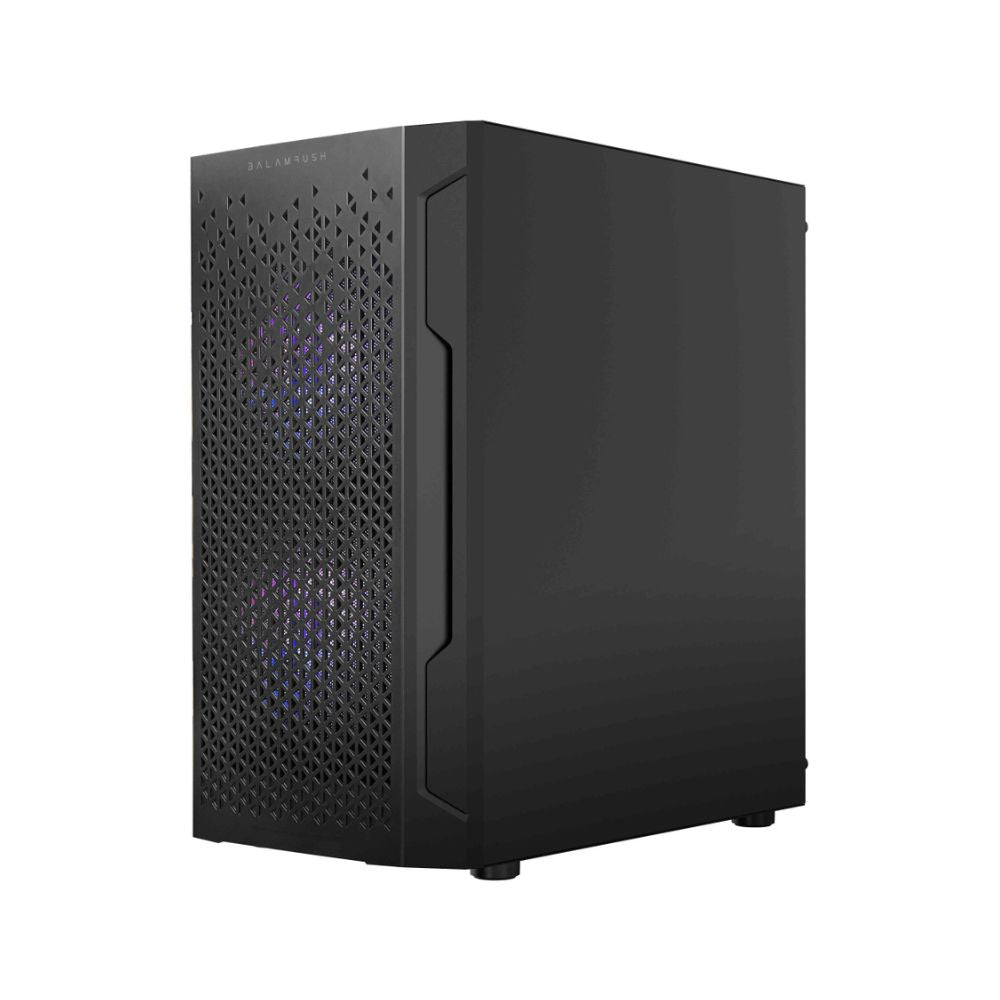 Gabinete Balam Rush Artic GI725, Mini-Tower, Micro-ATX/Mini-ITX, USB 2.0/3.0, sin Fuente, 3 Ventiladores Instalados, Negro/Gris