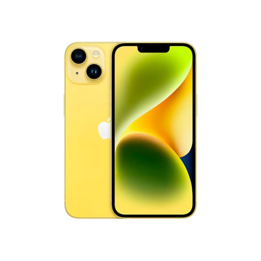 Smartphone Apple iPhone 14 6.1" | 128GB | Amarillo | Desbloqueado | eSIM | 5G | Super Retina XDR | A15 Bionic