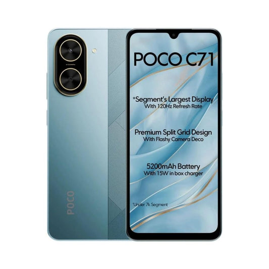 Smartphone POCO C71 Azul 64GB Dual SIM
