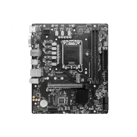 Tarjeta Madre MSI PRO B760M-E DDR4 Micro ATX LGA 1700 Intel B760 128GB DDR4 HDMI