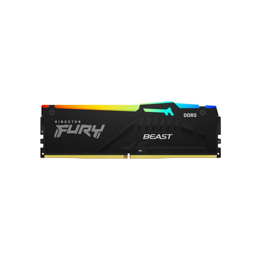 Memoria RAM Kingston Fury Beast RGB 16GB | DDR5 | 6000MHz | CL36 | DIMM