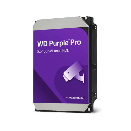 Disco Duro Interno Western Digital WD Purple Pro 12TB | 3.5" | SATA III | 7200RPM | 512MB Caché | Videovigilancia