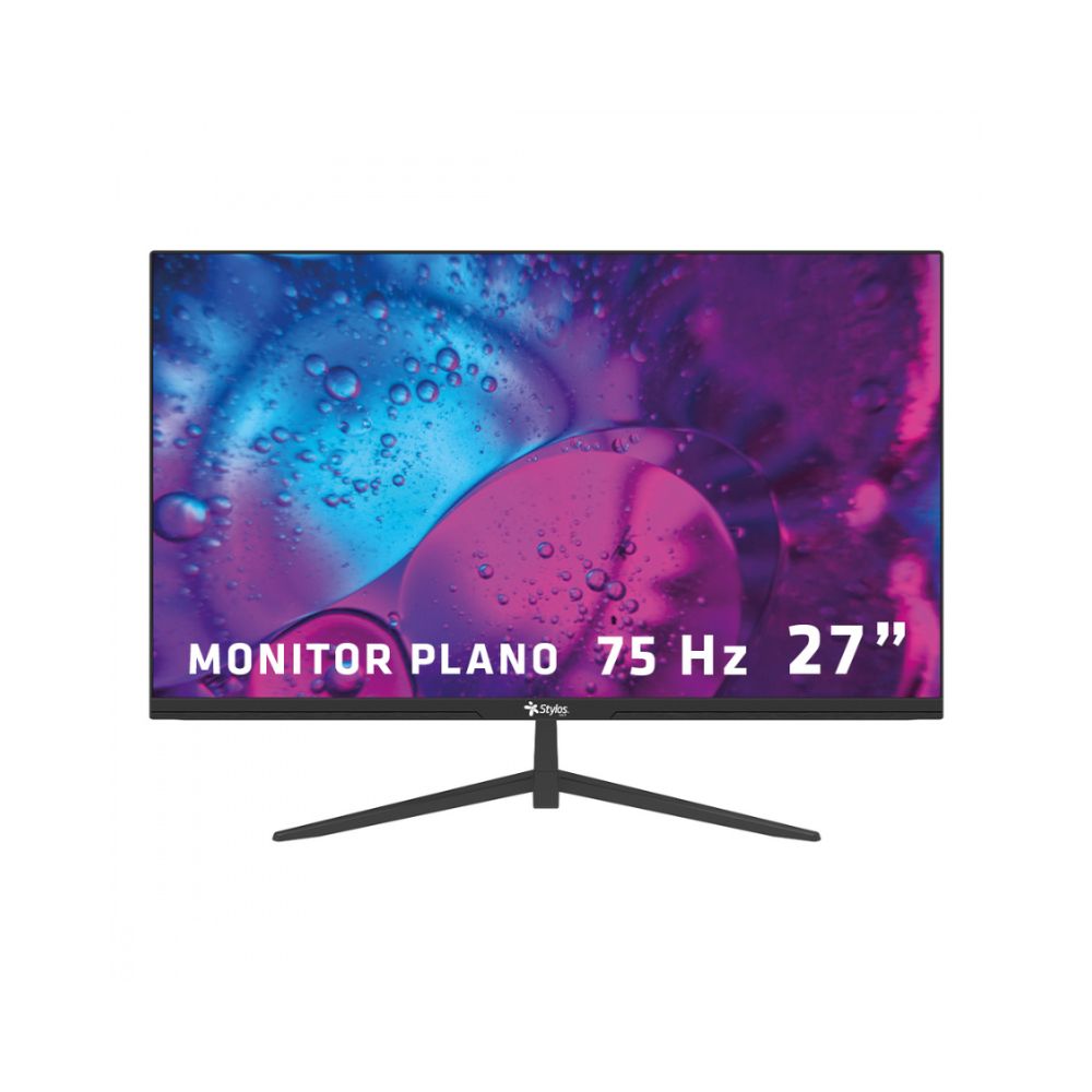 Monitor Stylos STPMOT8B 27" | Full HD | LED | 75Hz | 5ms | Negro