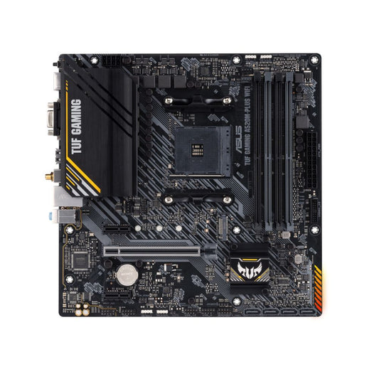 Tarjeta Madre ASUS TUF GAMING A520M-PLUS WIFI Micro-ATX Socket AM4 AMD A520 128GB DDR4 HDMI/DP para AMD
