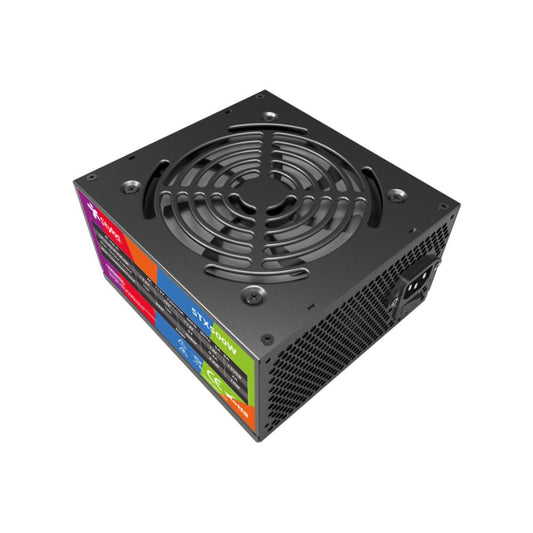 Fuente de Poder Stylos STFPATX1B STX500W, 500W, ATX, 115V, Entrada AC, Negra