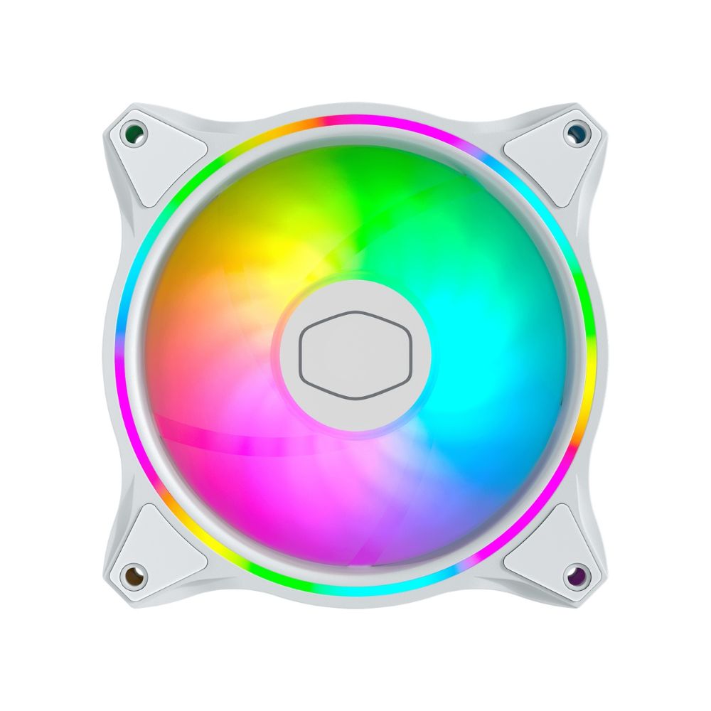 Ventilador para Gabinete Cooler Master MasterFan MF120 Halo, 120mm, 1800RPM, RGB, Blanco