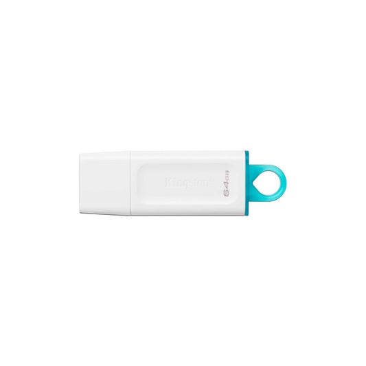 Memoria USB Kingston DataTraveler Exodia 64GB Blanco | USB-A 3.0 | Alto Rendimiento