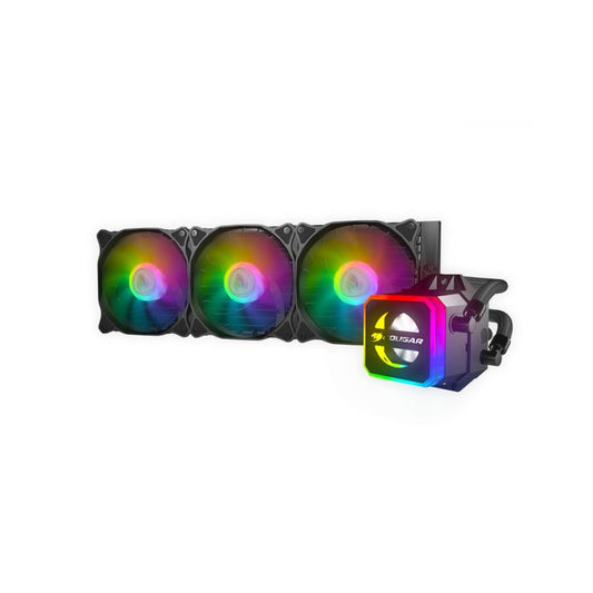 Enfriamiento Líquido Cougar Helor 360 | 360mm | 3x120mm | 1800RPM | Negro