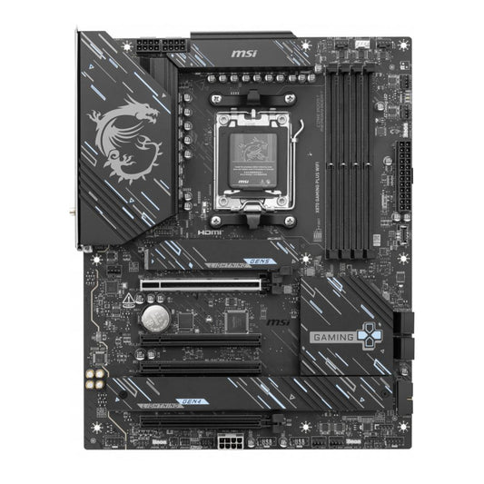 Tarjeta Madre MSI X870 GAMING PLUS WIFI ATX Socket AM5 AMD X870 128GB DDR5 HDMI DP para AMD