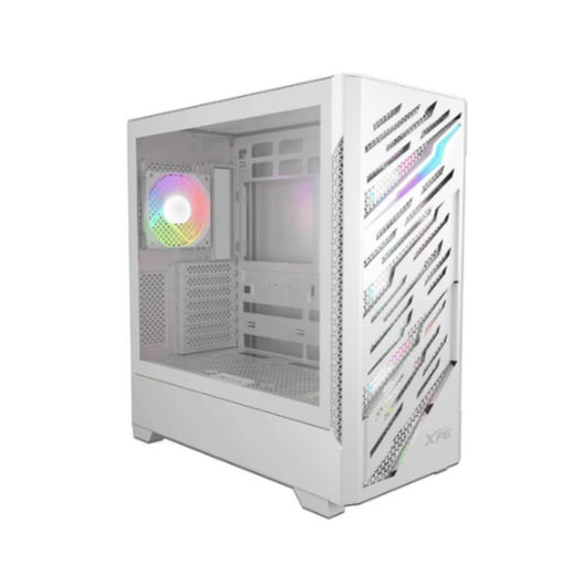 Gabinete XPG STARKERAIRBTFMTA-WHCWW | Midi-Tower | ATX/EATX | 4 Ventiladores | Blanco