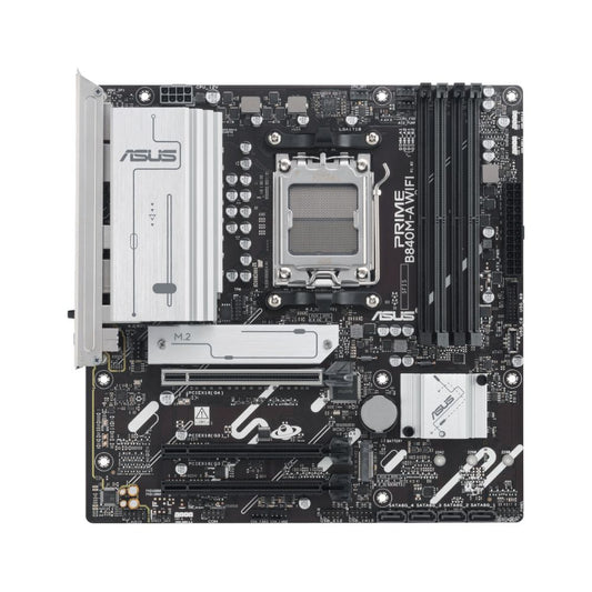 Tarjeta Madre ASUS Prime B840M-A WiFi Micro ATX AM5 DDR5 HDMI 2x DisplayPort PCI Express 4.0 WiFi 6E