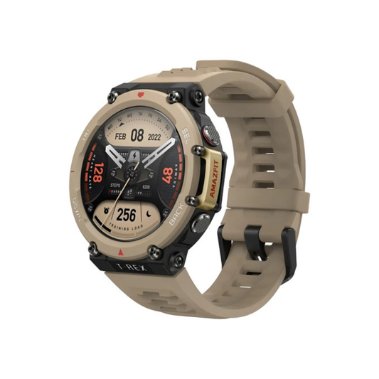 Smartwatch Amazfit T-Rex 2 Beige | Rugerizado | AMOLED 1.39" | GPS Multibanda | 10 ATM