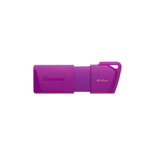 Memoria USB Kingston DataTraveler Exodia M 64GB USB 3.2 KC-U2L64-7LP | Diseño con tapa móvil