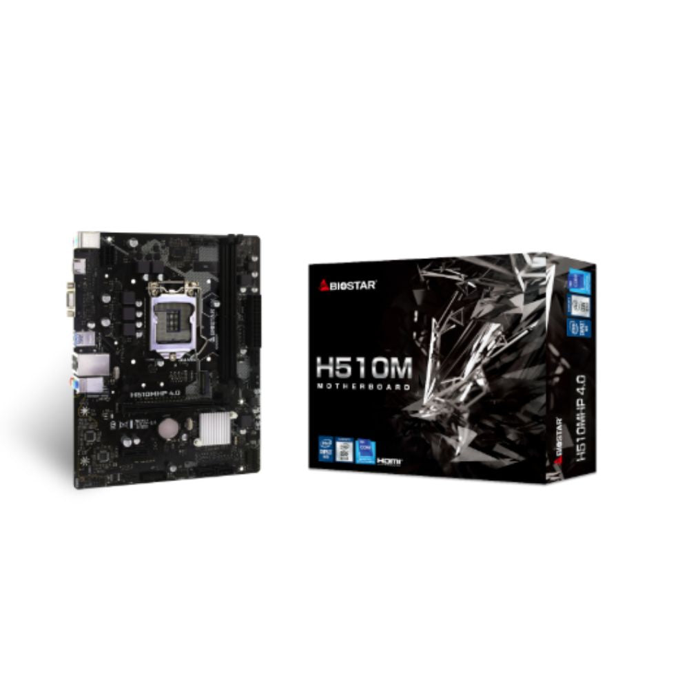 Tarjeta Madre Biostar H510MHP | Micro-ATX | LGA1200 | DDR4 64GB | HDMI