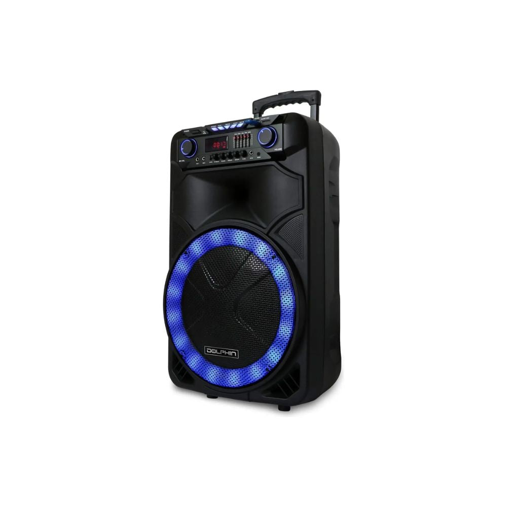 Bafle Dolphin SP-1500RBT | 15" | 2100W | Bluetooth | Recargable
