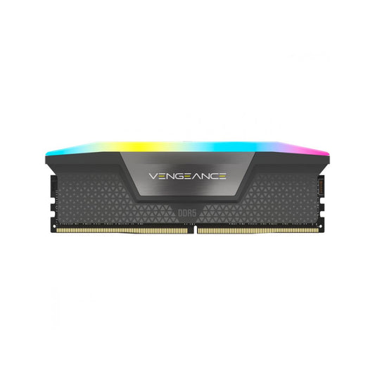 Kit Memoria RAM Corsair Vengeance RGB 64GB KIT 32+32| DDR5 | 5200MHz | CL40 | DIMM