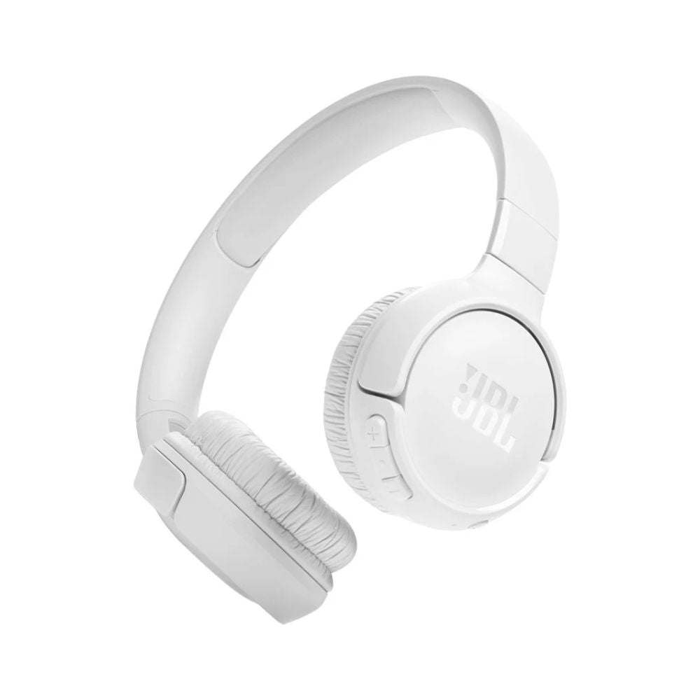 Audifonos JBL Tune 520 Blanco | On-Ear Bluetooth | 57H Batería | Pure Bass