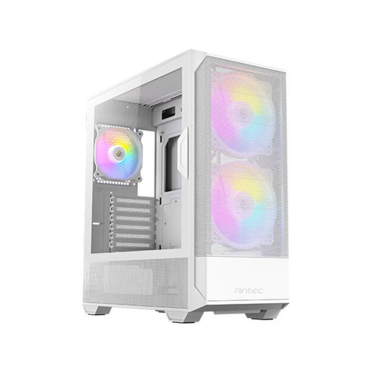 Gabinete Antec NX416L White | Midi Tower | ATX/Micro-ATX/Mini-ITX | USB 3.0 | Sin Fuente | 3 Ventiladores